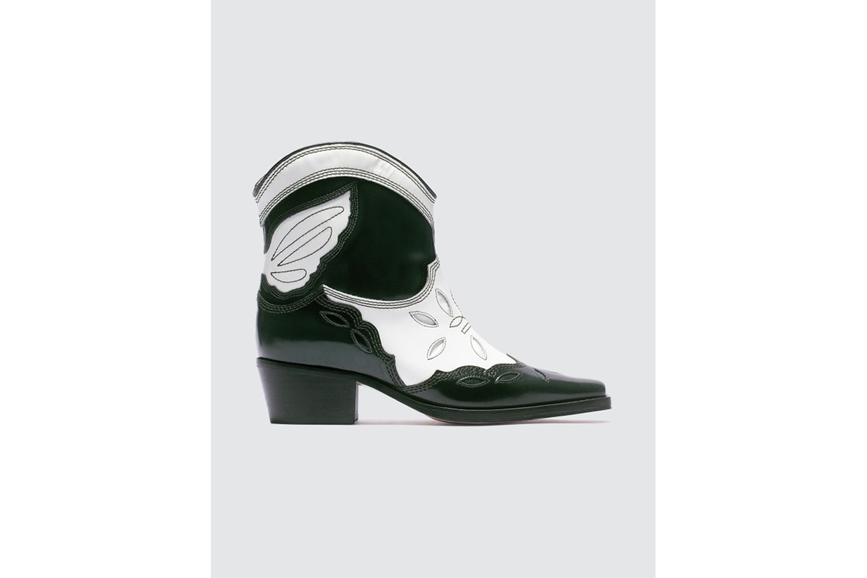 GANNI Low Teaxas Ankle Boots