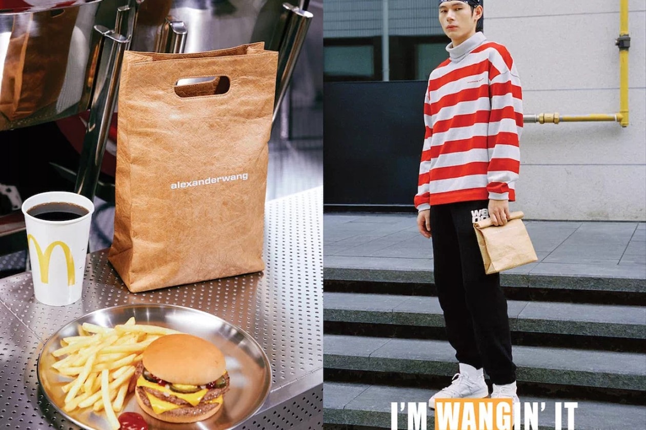 mcdonalds Alexander wang fast food inspired accessories