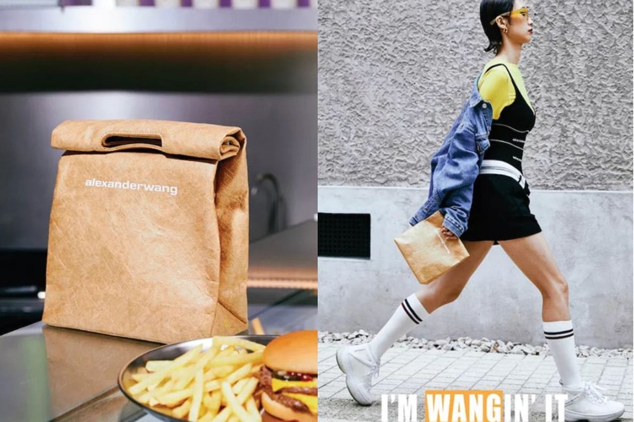 mcdonalds Alexander wang fast food inspired accessories