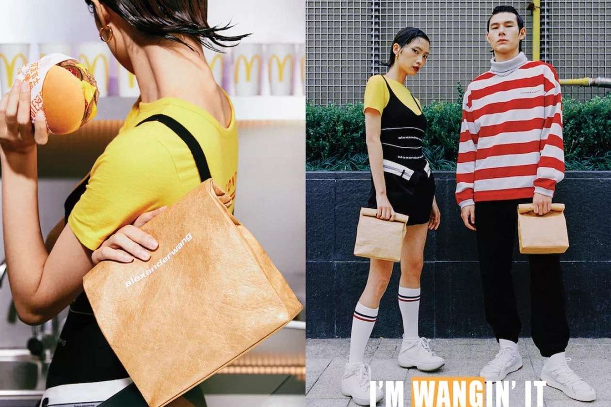 mcdonalds Alexander wang fast food inspired accessories