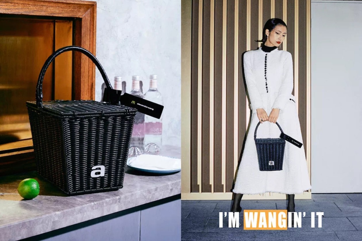 mcdonalds Alexander wang fast food inspired accessories