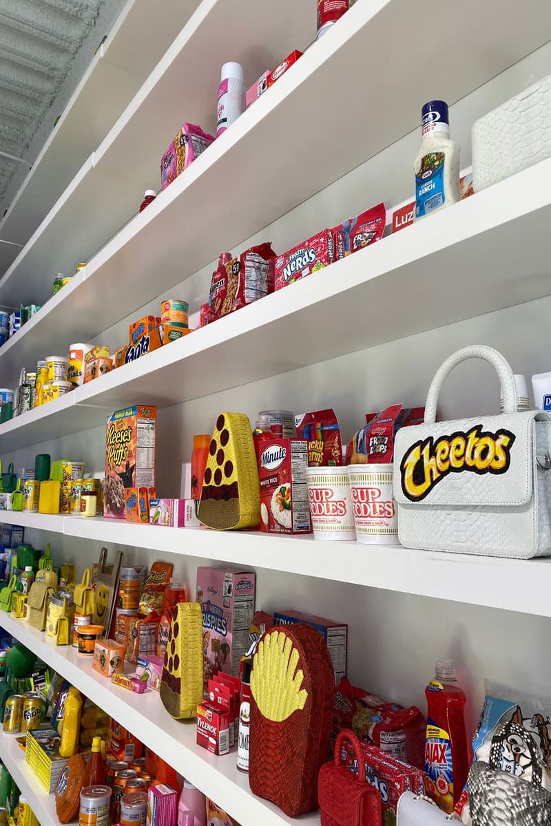 gelareh mizrahi art basel miami bodega pop up micro mini bags rainbow