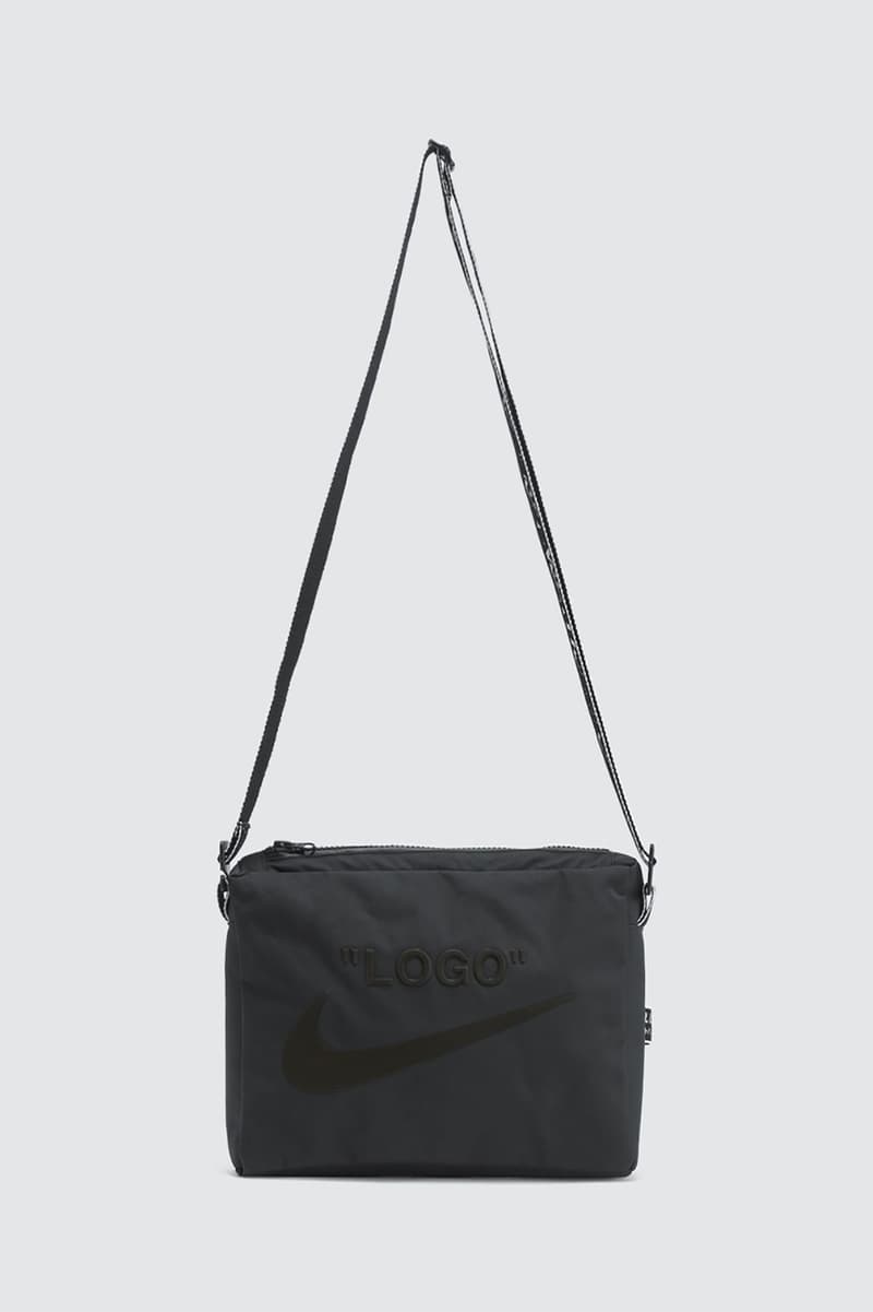 virgil abloh off white nike womens utility vest bag black release