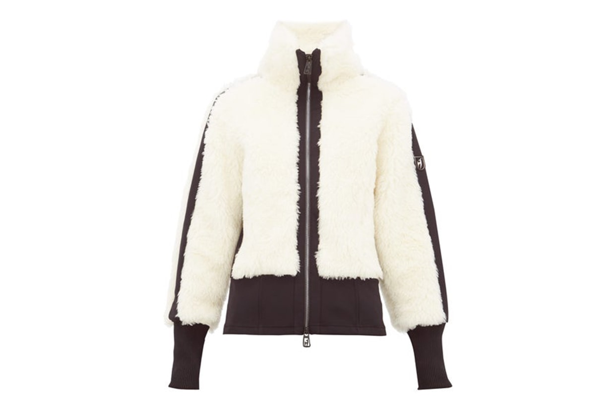 Jacquie Wool-blend Shearling Jacket