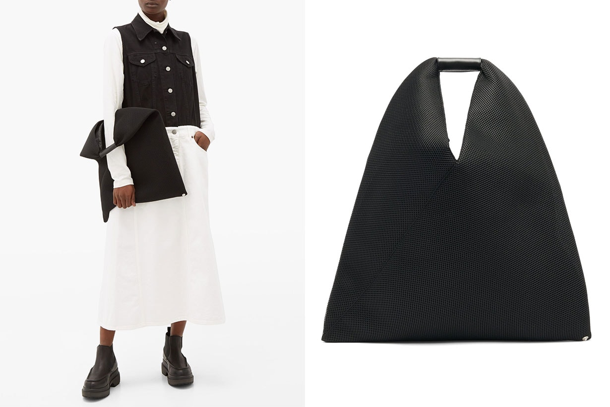 Japanese Padded Mesh Shoulder Bag