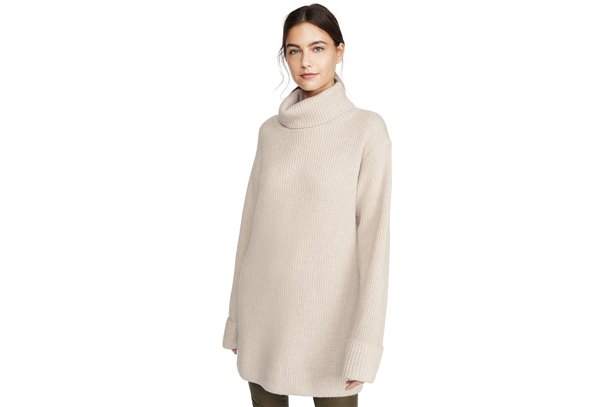Le Kasha Turtleneck Comfy Cashmere Sweater