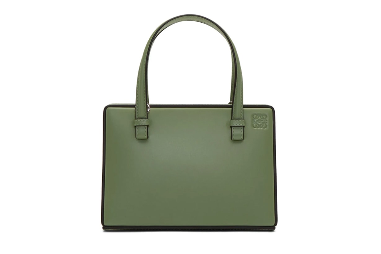 Loewe Green Small Postal Bag