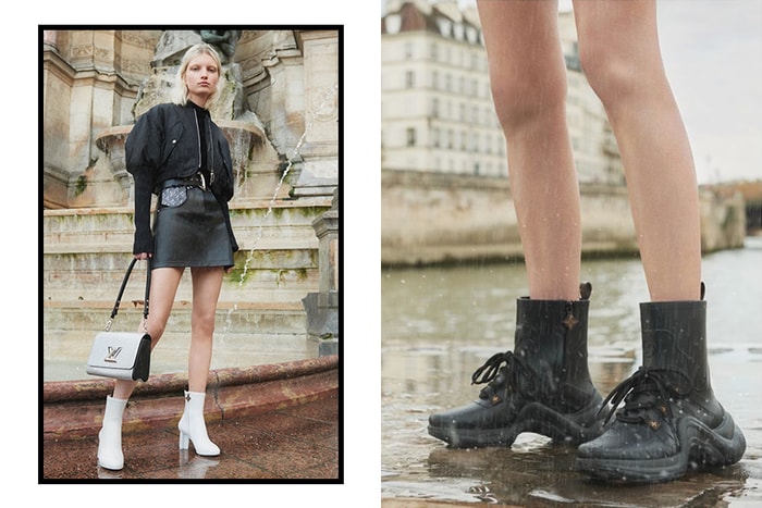 Louis Vuitton 推出「Rain」系列雨靴，運動型這款根本就是日常單品！