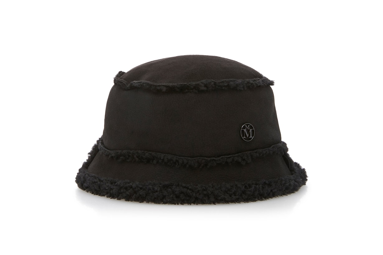 Maison Michel Malo Shearling Bucket Hat