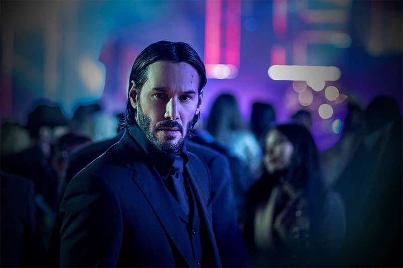 matrix john wick 4 same day release Keanu Reeves