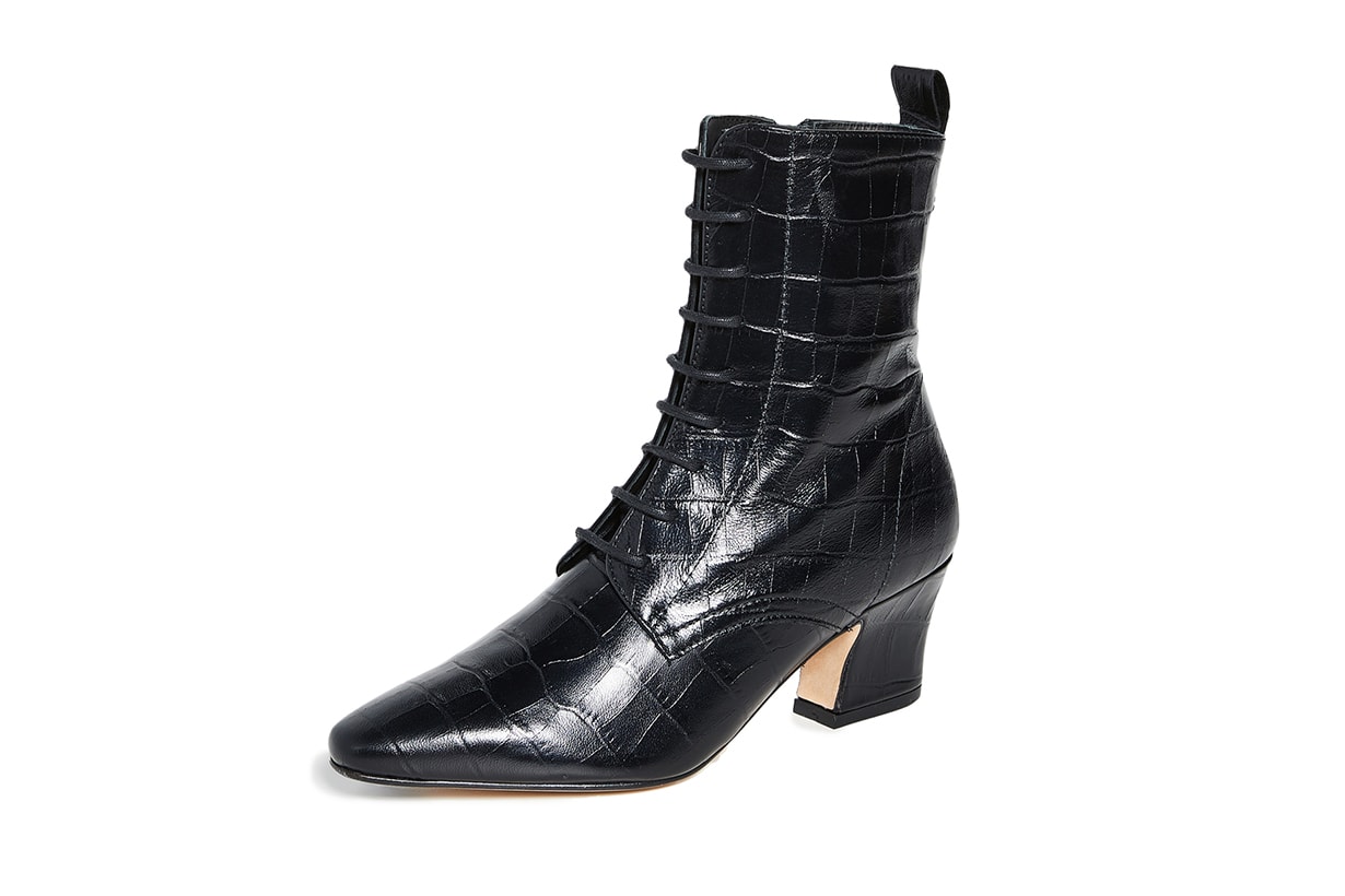Miista Zelie Lace Up Booties