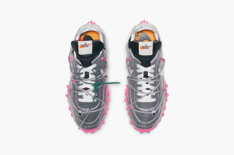 nike off white waffle racer athlete in prograss sneakers when debute