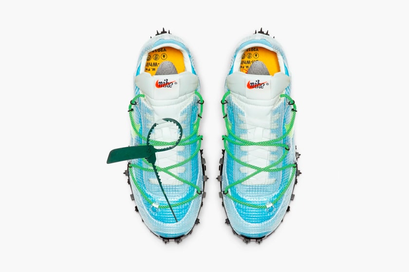 nike off white waffle racer athlete in prograss sneakers when debute