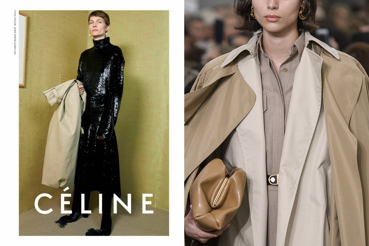 Celine Campaign and Runway