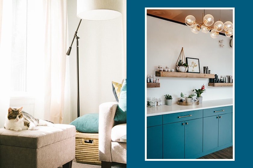 pantone classic blue home design decor living