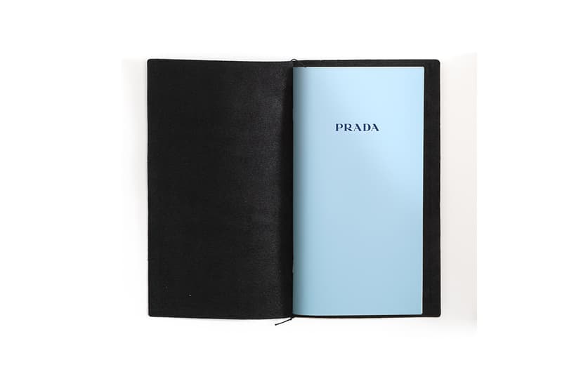 prada midori starionary escape limited notebook pen pencil