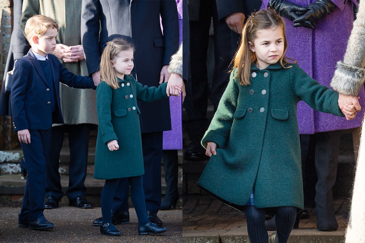 Princess Charlotte Prince George Prince Louis Prince William Kate Middleton Queen Elizabeth II Christmas 2019 Sandringham House St. Mary Magdalene Church British Royal Family