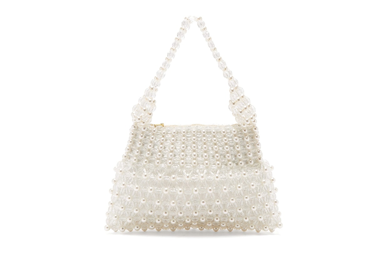 Quinn Faux-pearl Embellished Clutch