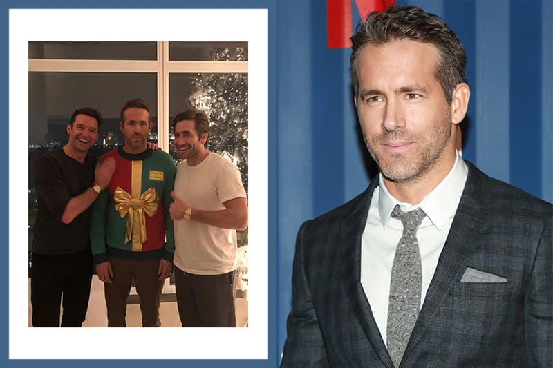 ryan reynolds hugh jackman ugly christmas sweater charity
