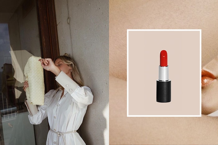 小眾美學正發酵:Nanushka 與 La Bouche Rouge 合作推出極簡純素唇膏!