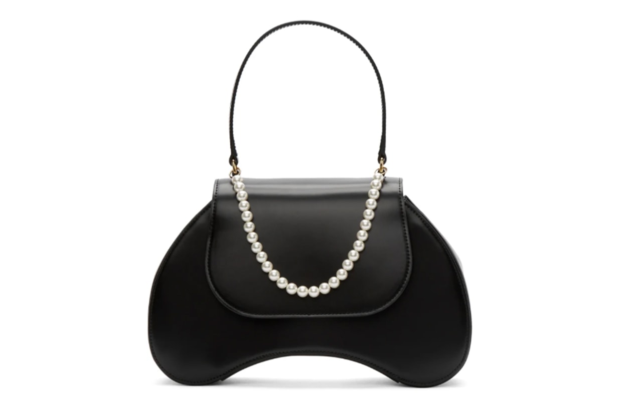 Simone Rocha Black Handheld Bean Bag