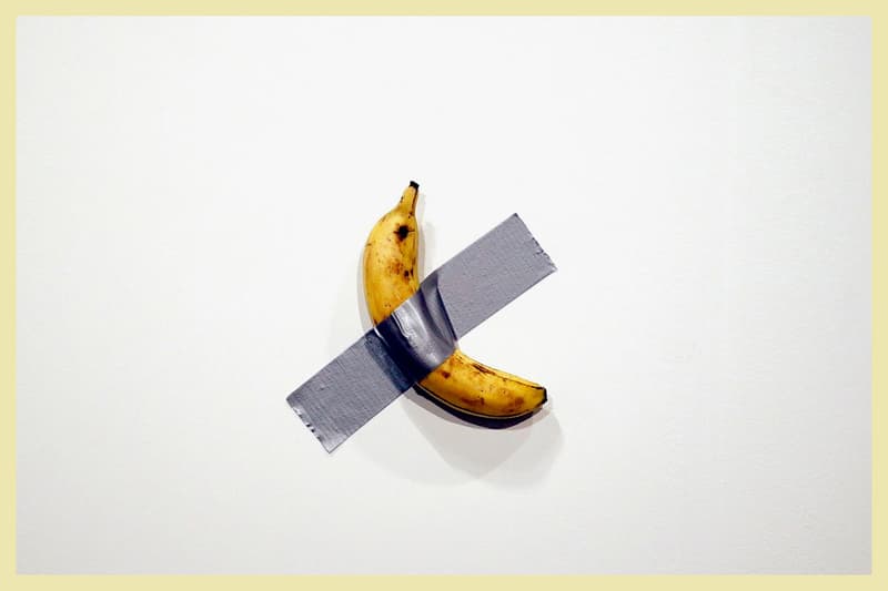 Banana Art Piece David Datuna Maurizio Cattelan