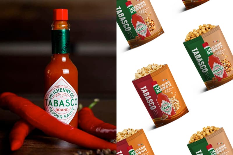 tabasco popcorn caramel chicken flavor limited taiwan