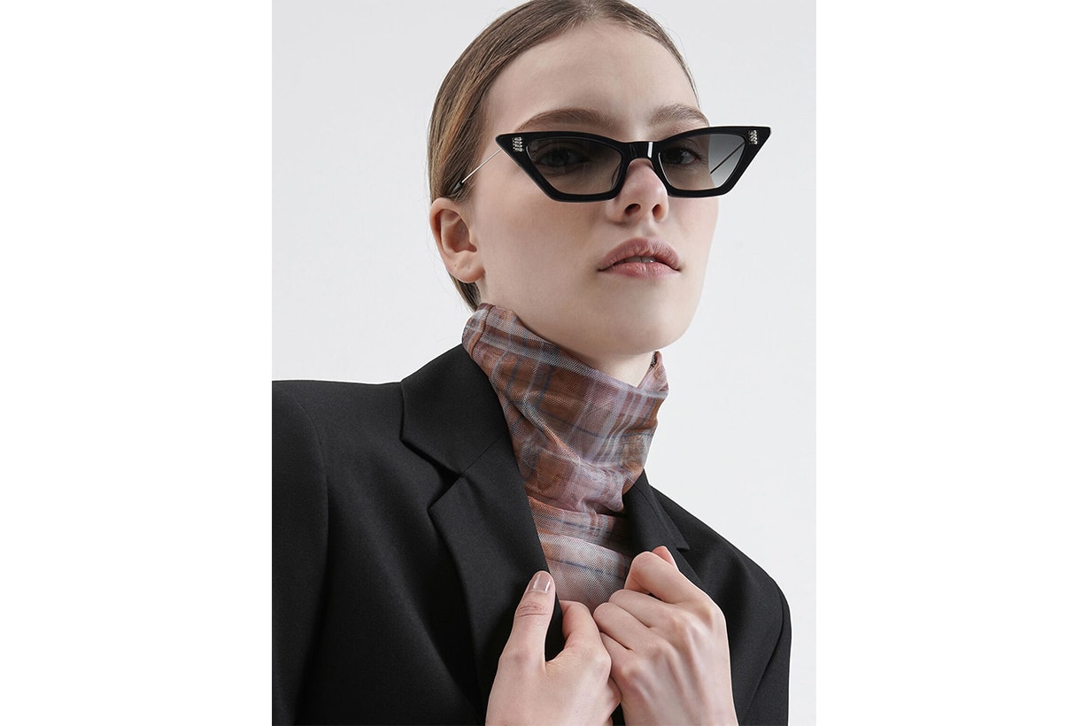 Thick Frame Cat-Eye Sunglasses