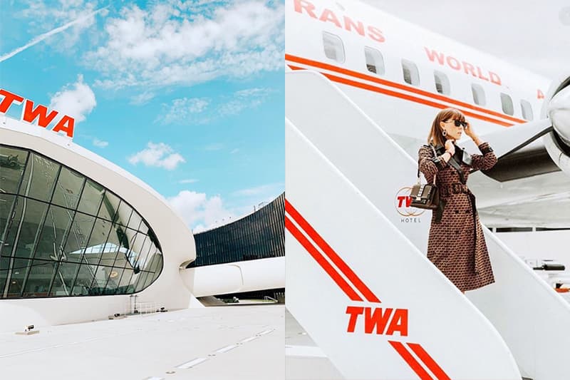 twa hotel vintage airplane cocktail bar