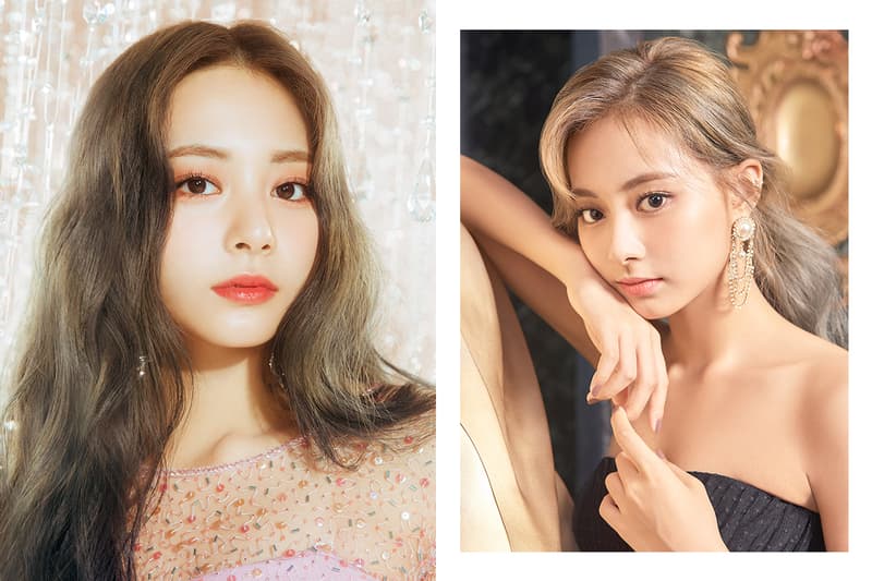 Twice Chou Tzu Yu Tzuyu High hair bun Celebrities Hairstyles Hair Accessories vintage style k pop korean idols celebrities singers girl bands