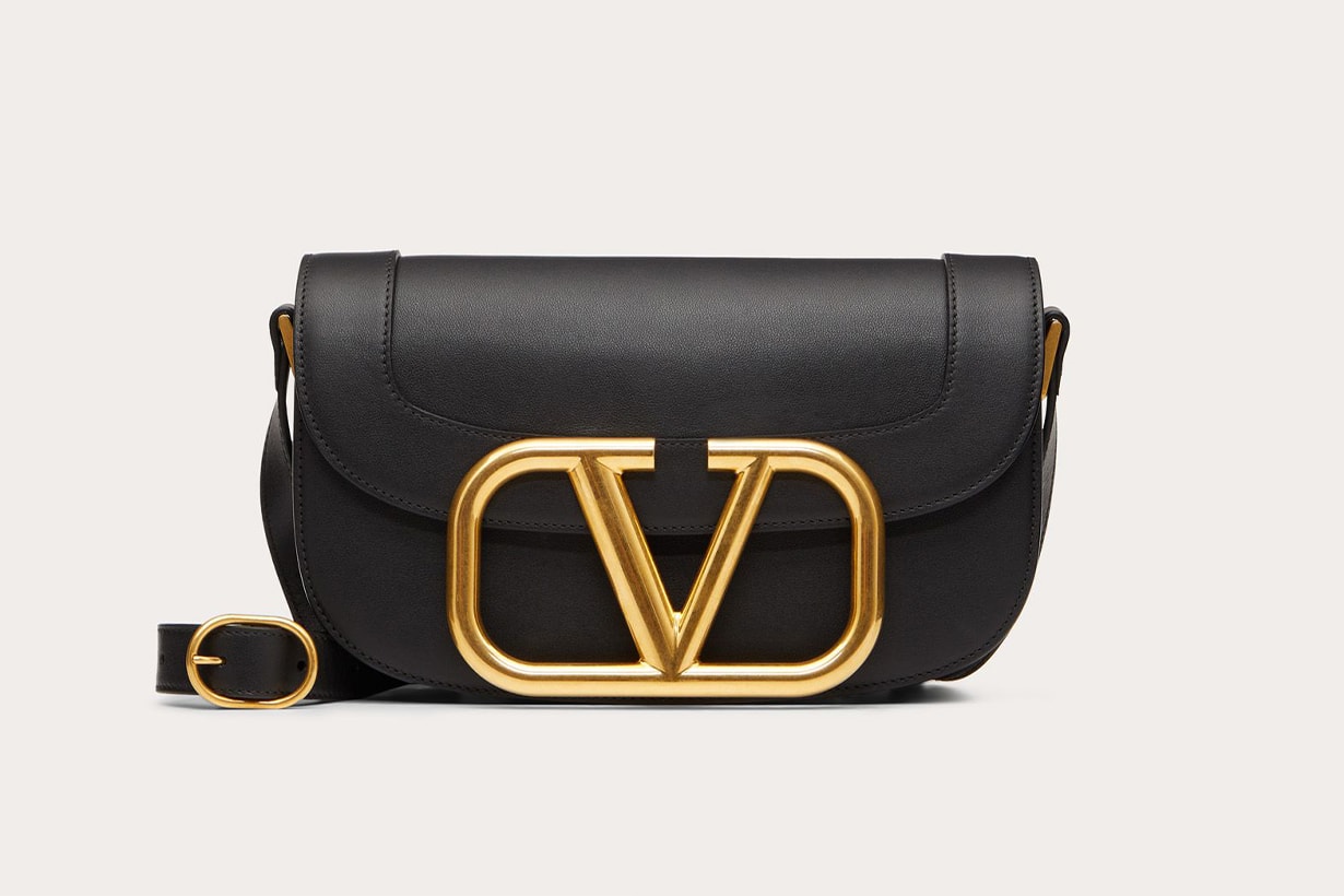 Valentino Supervee Calfskin Crossbody Bag