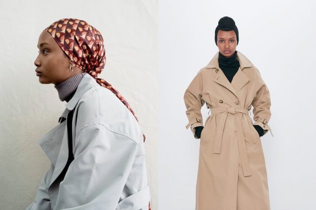 zara different culture size color model lookbook 