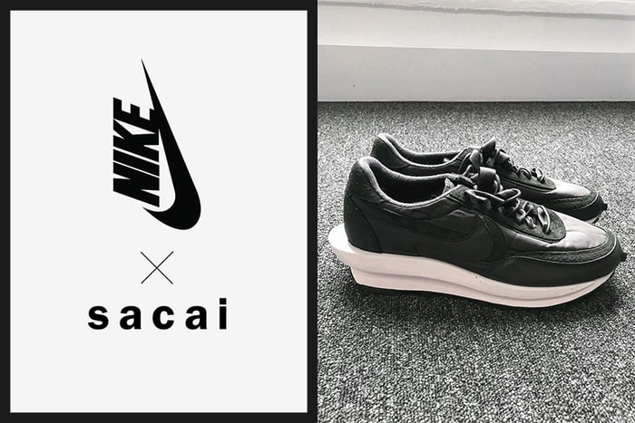 黑色極簡設計：sacai x Nike 再度放火！搶先近覽 LDWaffle 最新聯名鞋款！