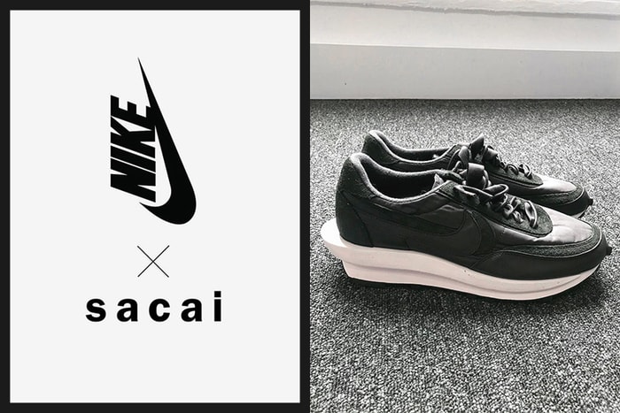 黑色極簡設計:sacai x Nike 再度放火!搶先近覽 LDWaffle 最新聯名鞋款!