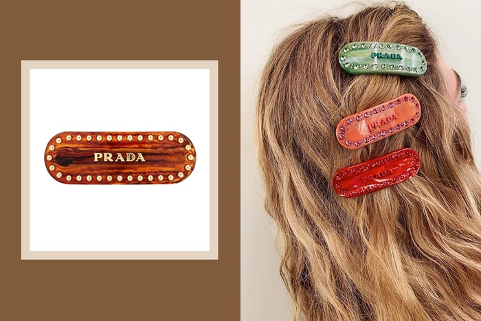 充滿復古感的典雅配飾：這款洗版 Instagram 的 Prada 髮夾讓人忍不住失心瘋！