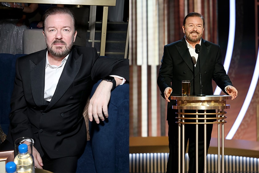 2020 Golden Globe Awards Ricky Gervais
