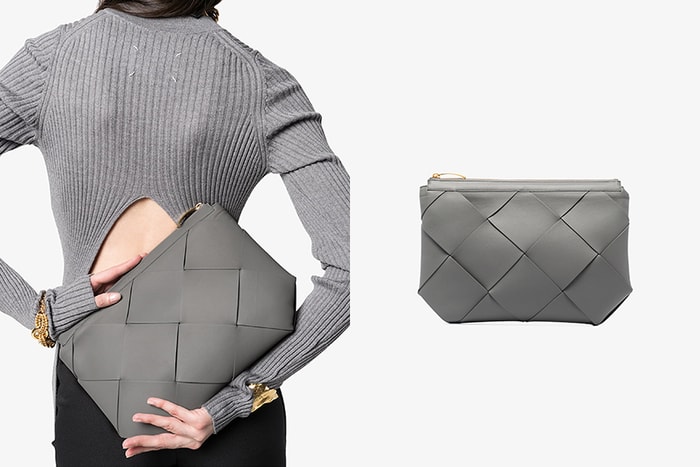 典雅的灰色高質皮革:Bottega Veneta 再度以這款手袋擄獲低調女生的心!