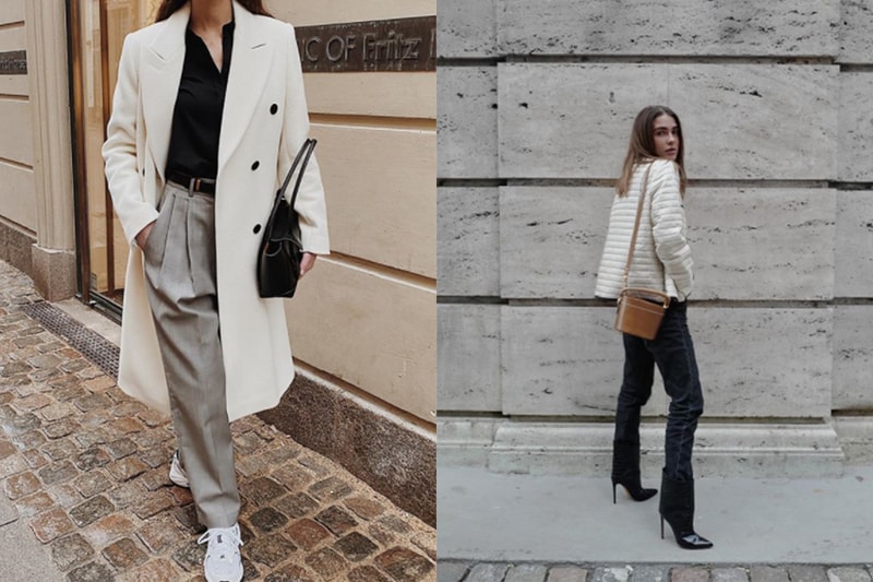 White Coat Street Style