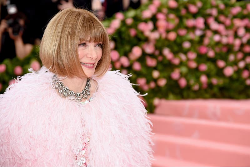 Anna Wintour on Met Gala Red Carpet