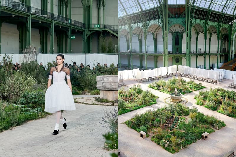 chanel 2020 ss haute couture grand palais Cistercian Abbey of Aubazine