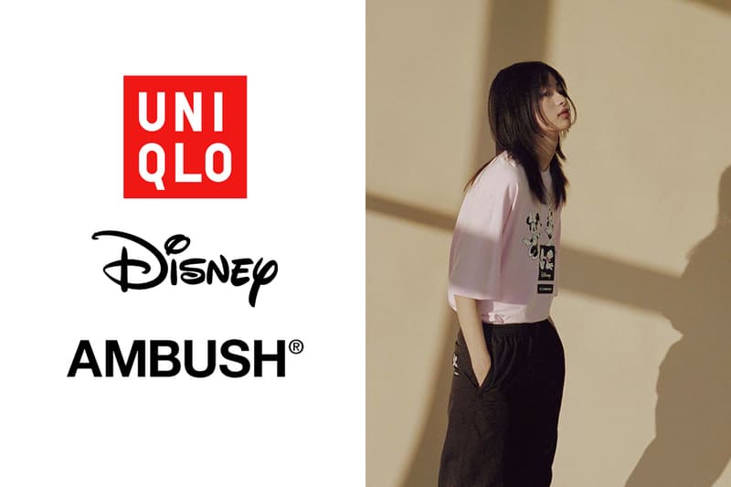 uniqlo disney ambush ut collection limited minnie