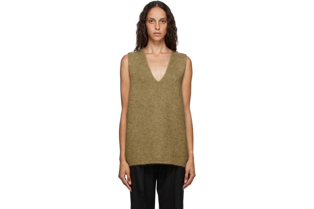Arch The Tan V-Neck Vest