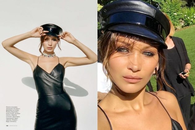 Ruslan Baginskiy bella hadid baker boy cap hat instagram must have RB