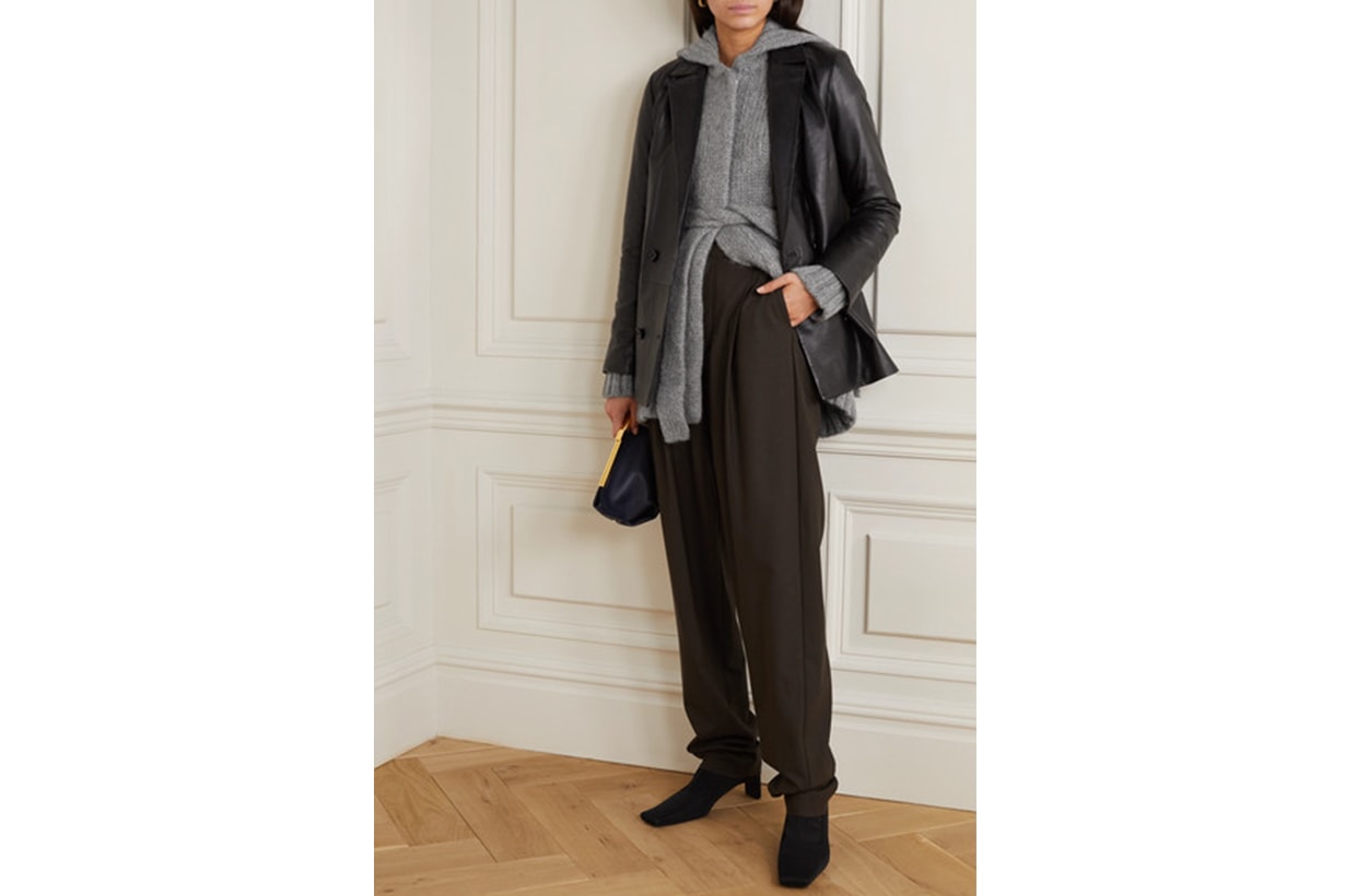 Belted Organic Wool and Alpaca-blend Cardigan
