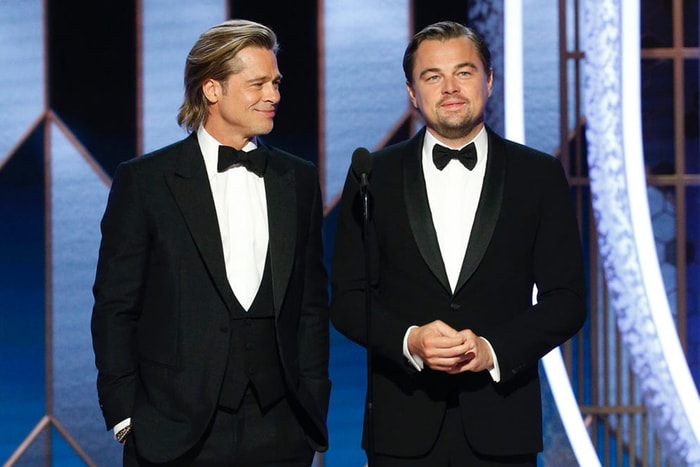 Brad Pitt 獲得最佳男配角時，致詞亦不忘取笑 Leonardo DiCaprio 於《鐵達尼號》的經典木筏一幕！