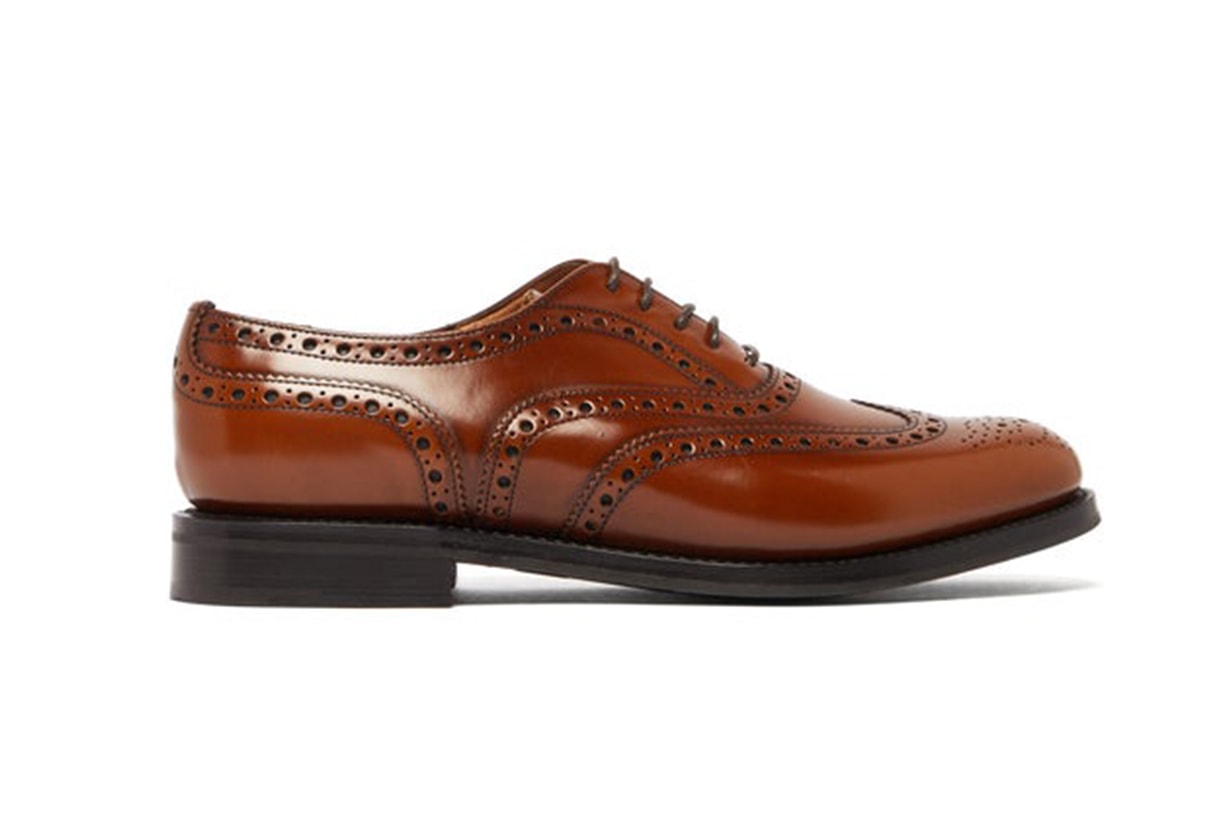 Burwood Antiqued Leather Oxford Shoes