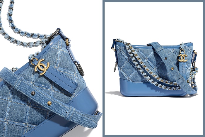 Chanel 2020 春夏預告系列：Gabrielle Hobo 手袋推出牛仔布料，長青百搭設計成必搶款式！