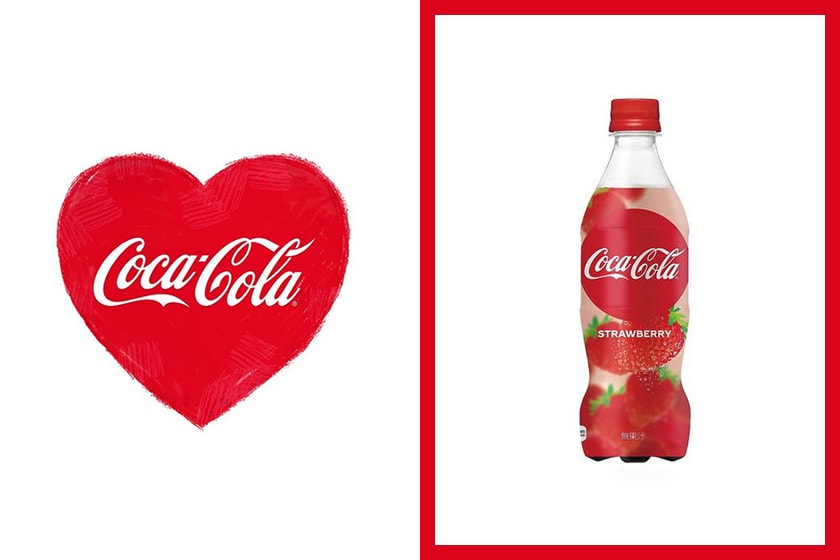 coca cola japan strawberry flavour