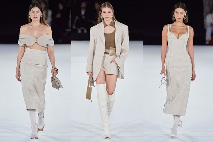 #PFW:Jacquemus 首場男女合併大秀,奶油白、奇異果綠柔嫩色調訴說法式極簡!