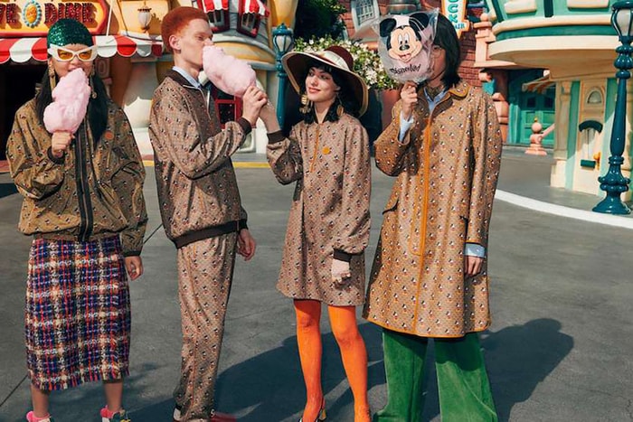 Gucci 與迪士尼合作推出最時尚的米奇系列，引發時裝迷的童真！